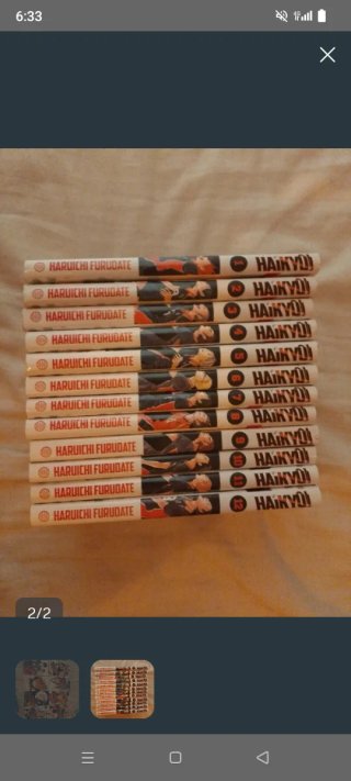 Mangas 10, 11, 12 de Haikyuu