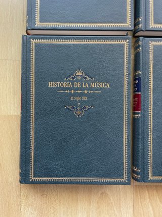 Libros 6 tomos de Historia de la Música