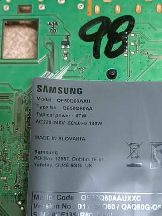 soporte, pies de SAMSUNG QE50Q60AAU