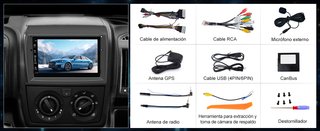 Hexinex Android 13 2+64GB AutoRadio 7'' Fiat