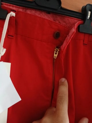 Pantalón de vestir naranja hombre