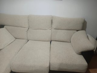 Sofá Chaise Longue convertible en cama