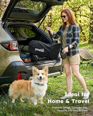 PECUTE cama Perros elevada L 81x75x20cm 60kg