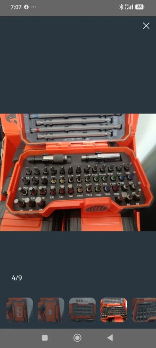Maletín de puntas Bahco 25€