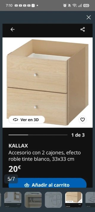 Escritorio Ikea Kallax