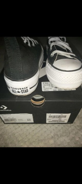 Zapatillas Converse Negras Talla 36.5