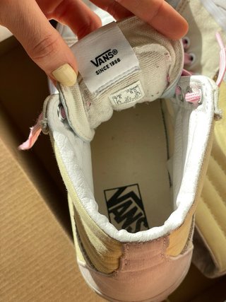 Vans Sk8-Hi Amarillas y Rosas Mujer