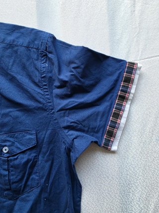 Camicia Uomo LIKAS Slim Fit Blu XL