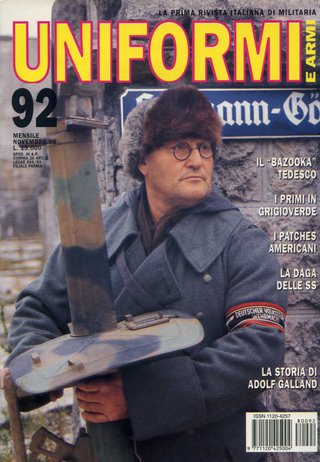 Uniformi e armi - albo n. 92 del novembre 1998