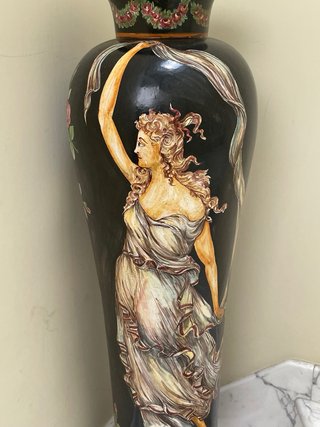 Grande Vaso maiolica italiana