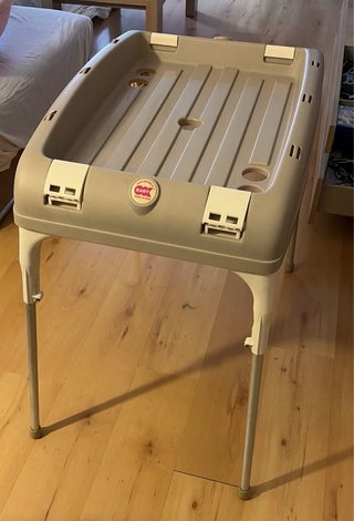 Bañera Bebé CAM con Caballete y Desagüe
