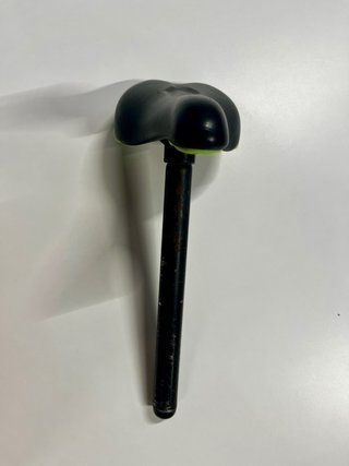 Sillín Bici Negro y Verde