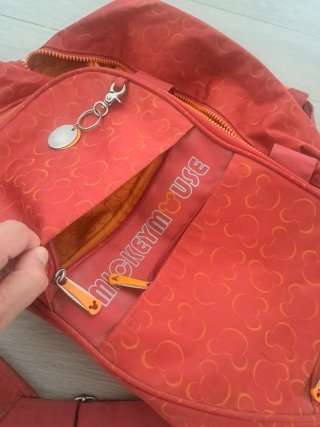 Bolsa Deporte Mickey Mouse Disney Roja