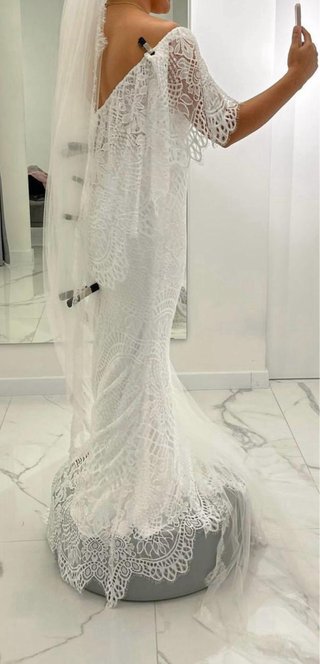 Vestido de Novia Blanco Encaje