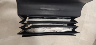 Valigetta in pelle nera Balenciaga