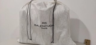 Valigetta in pelle nera Balenciaga