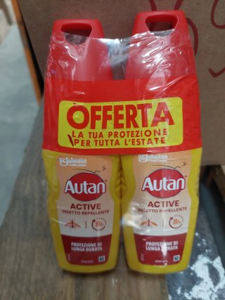 Autan Active Insetto Repellente - Offerta 2x