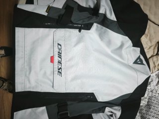 Chaqueta Dainese Moto Negra/Gris talla 56