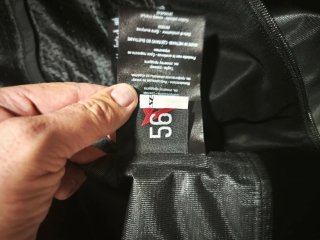 Chaqueta Dainese Moto Negra/Gris talla 56
