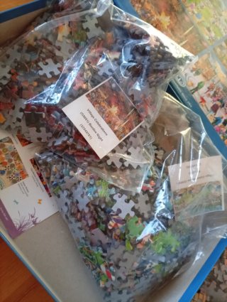 Puzzle Gibsons 4x500 Celebraciones