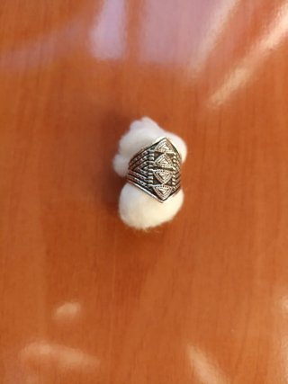 Anillos vintage plateados