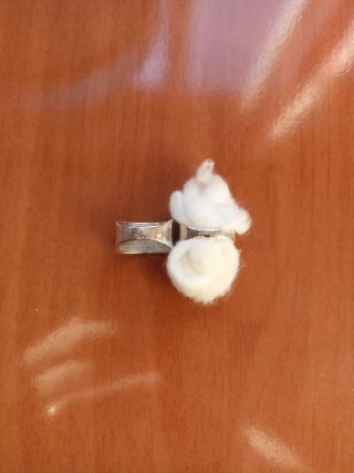 Anillos vintage plateados