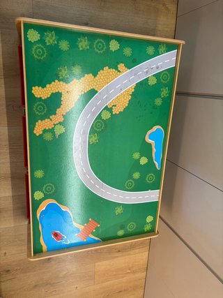 Mesa infantil juegos actividades almacenamiento