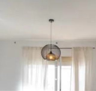 Lámpara colgante estilo industrial