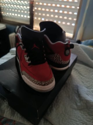 Air Jordan Spizike Low Negro Rojo