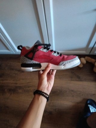 Air Jordan Spizike Low Negro Rojo
