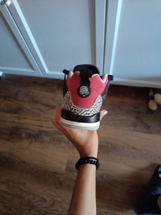 Air Jordan Spizike Low Negro Rojo