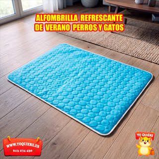 Alfombrilla Refrescante Verano Perros Gatos