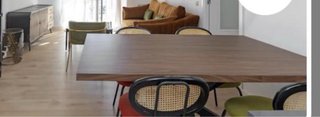 Mesa comedor cuadrada madera