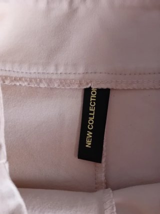 Falda pantalón beige