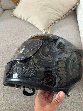 Casco Moto Shoei Negro