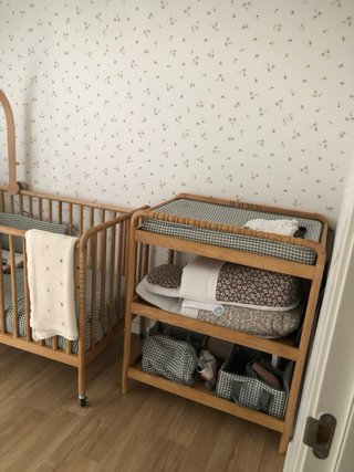 Pack Cuna + Cambiador Madera