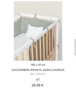 Pack Cuna + Cambiador Madera