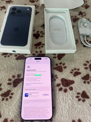 iPhone 17 Pro Max con caja y factura
