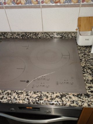Cocina completa madera y metal