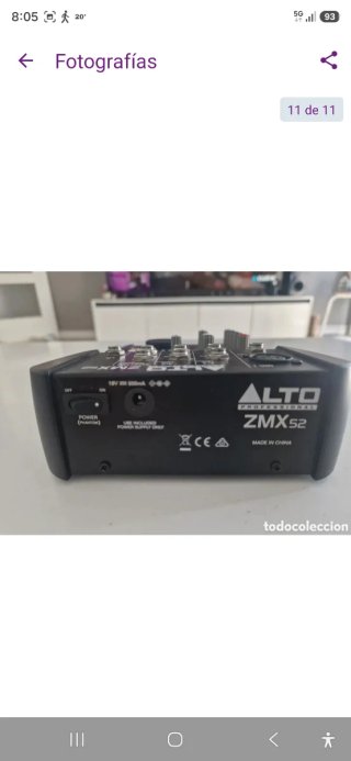 Mezclador Alto ZMX52