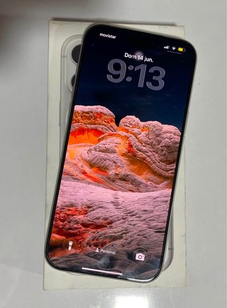 iPhone 17 Pro Max 256GB Plata Caja y Factura