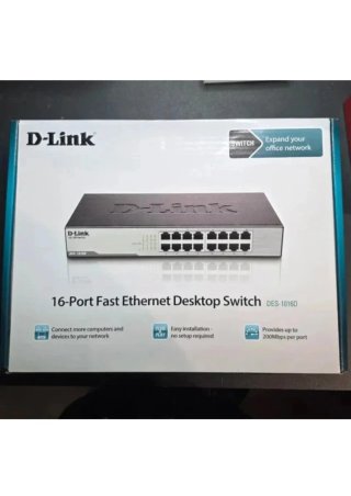 Switch D-Link DES-1016D 16 Puertos Ethernet
