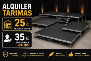 Alquiler Tarimas para Eventos
