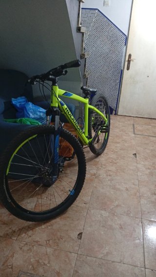 Bicicleta Montaña amarilla