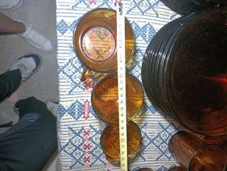 Duralex Vajilla Ambar 45 Piezas