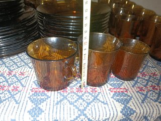 Duralex Vajilla Ambar 45 Piezas