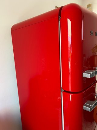 Nevera SMEG Roja Vintage