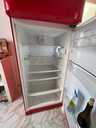 Nevera SMEG Roja Vintage