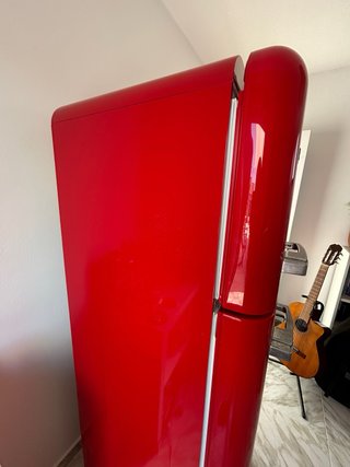 Nevera SMEG Roja Vintage