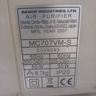 Purificador y Humidificador Daikin